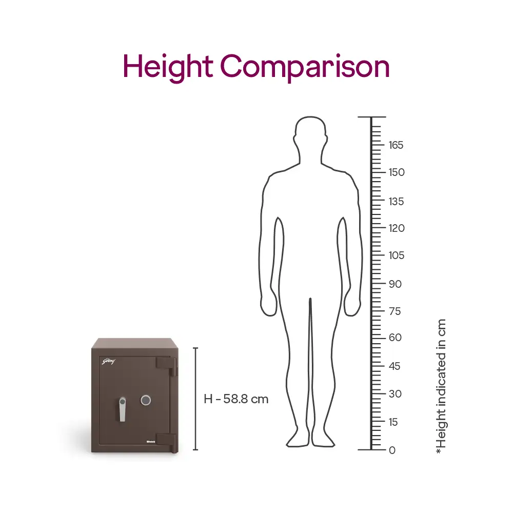 Godrej Matrix 1814-12 V7 (59L) KL Coffee Home Locker 